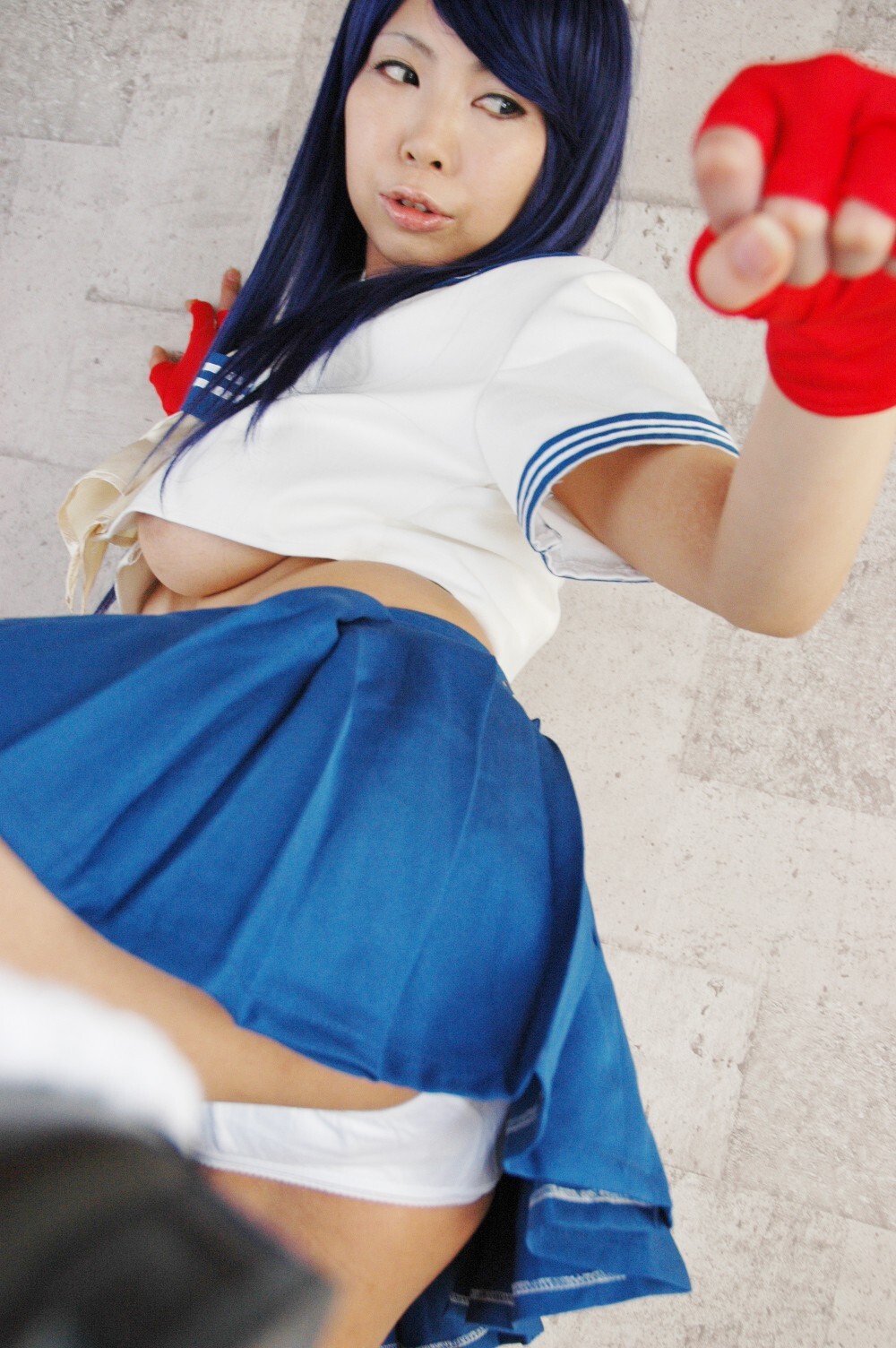 [Cosplay] Ikkitousen  Big Boobs Kanu Unchou PART 4
